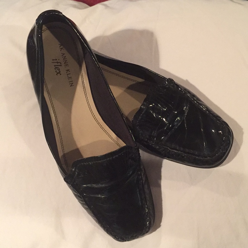 Anne Klein IFlex Patten Leather Loafers